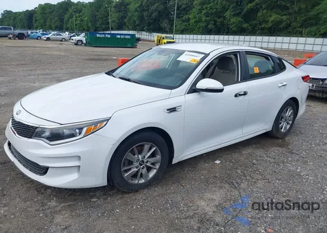 2016 Kia Optima Lx from USA, damaged, VIN 5XXGT4L31GG065368
